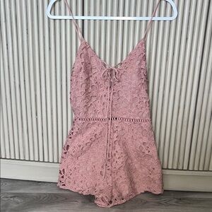 Kendall & Kylie Blush Lace Outfit